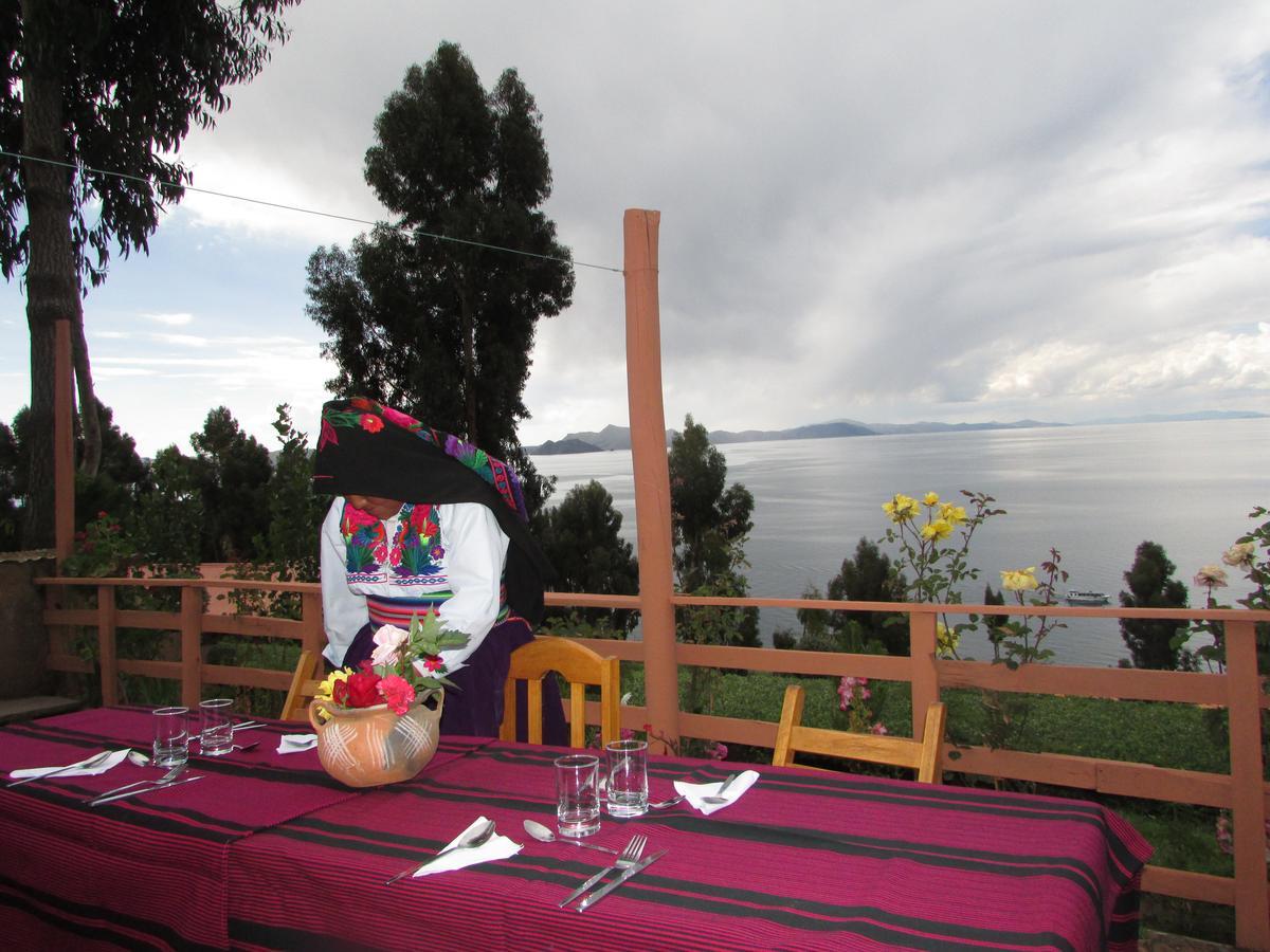 Titicaca Chaska Wasi Amantani Guest House Isla Amantani Exterior foto