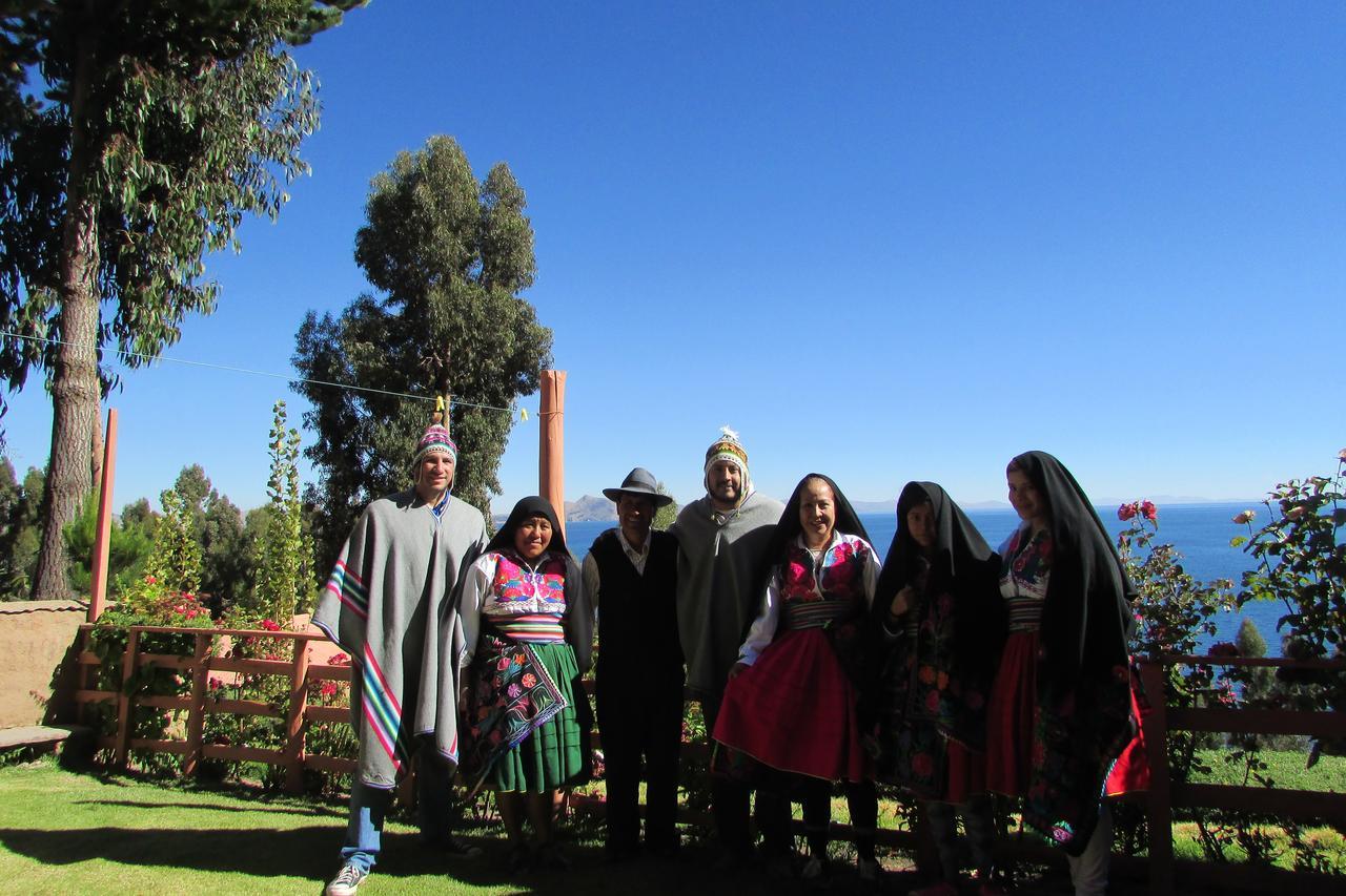 Titicaca Chaska Wasi Amantani Guest House Isla Amantani Exterior foto